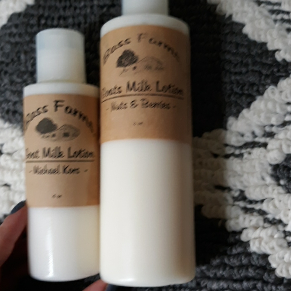 Goats milk scented lotion